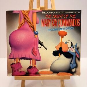 Bloom County Night of the Mary Kay Commandos Berke Breathed 1st Ed '89 Paperback